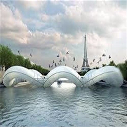 运河大型充气浮桥